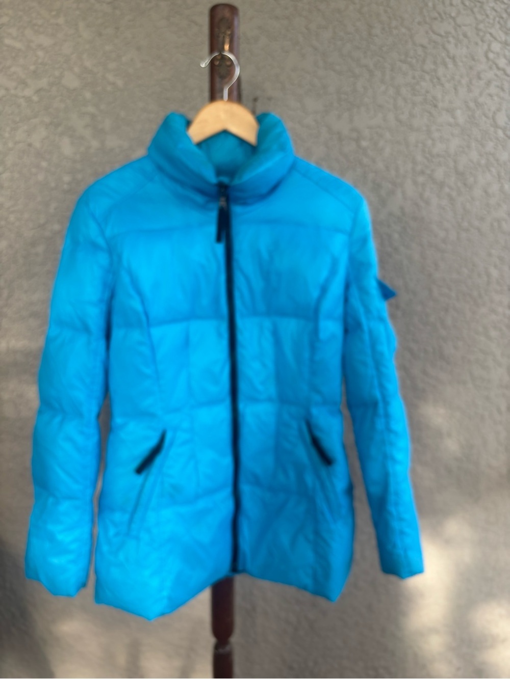 S13 Women’s Blue Quilted Puffer Jacket